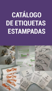 Etiquetas estampadas